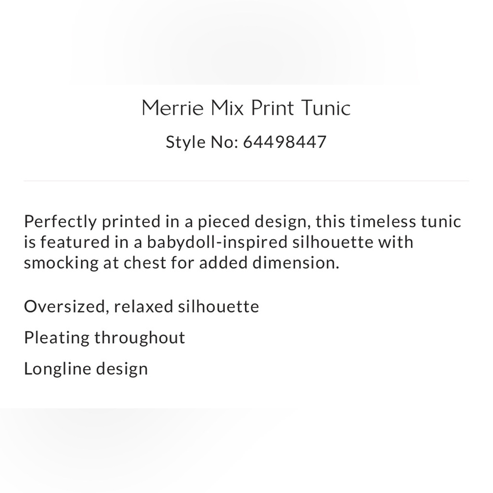 Free People Merrie Mix Print Tunic - Picture 5 of 8